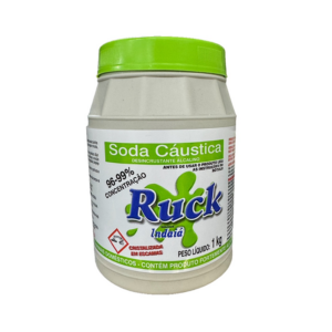 Soda Cáustica Desincrustante 99% 1kg Ruck